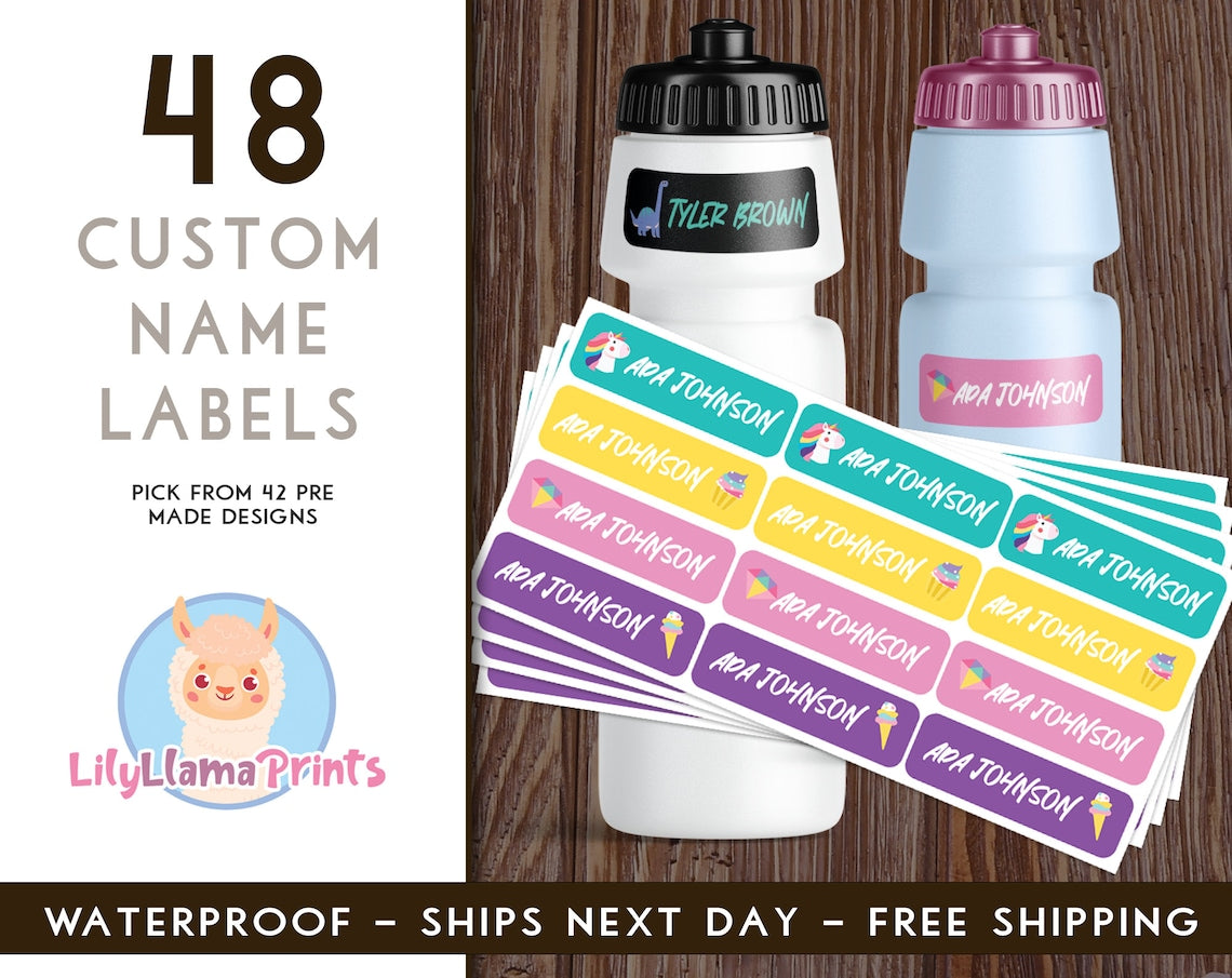 Personalized Name Labels