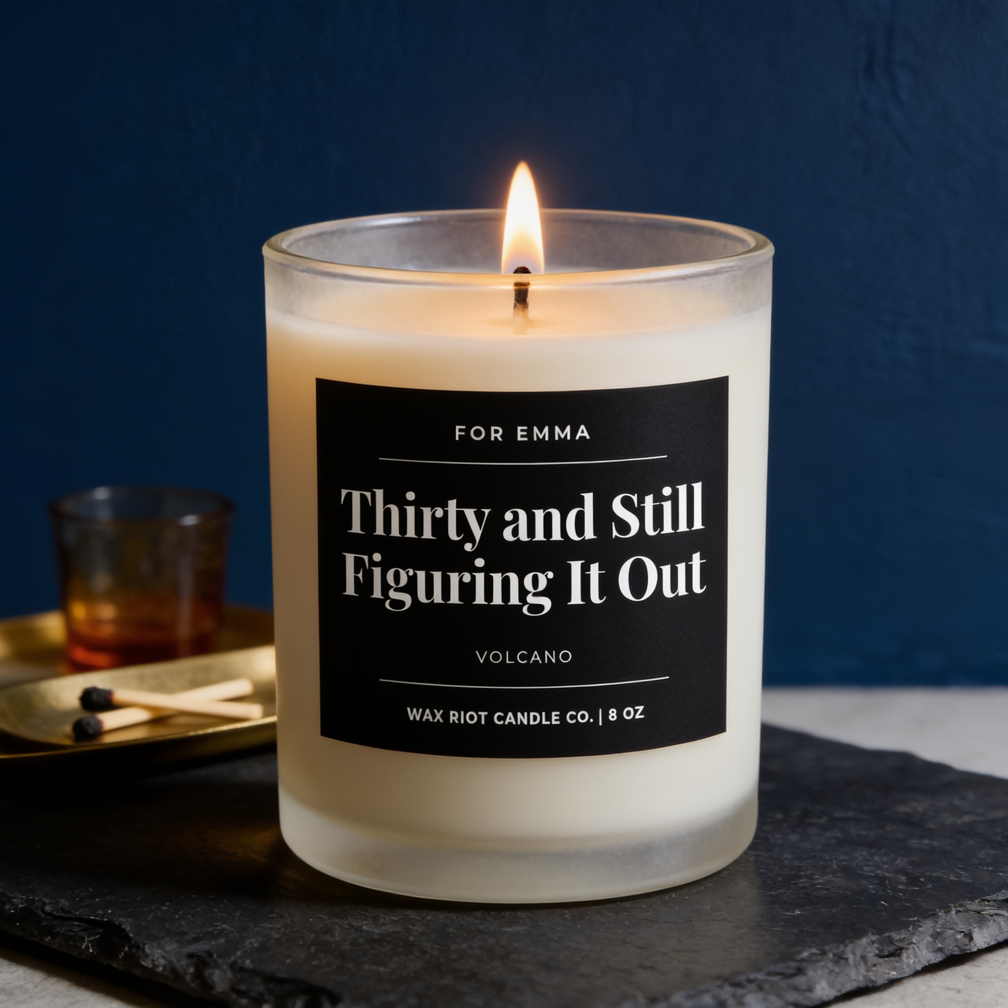 30th Birthday Candle, Funny 30th Birthday Gift for Her, Personalized Birthday Gift, Turning 30 Gift for Best Friend