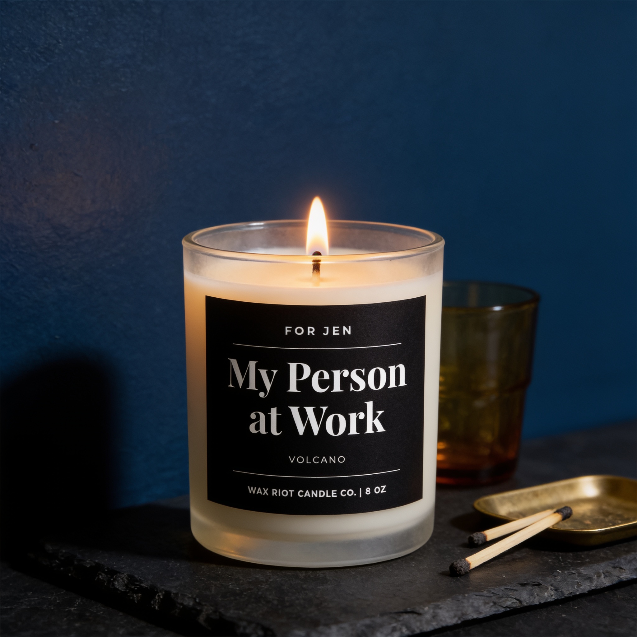 Work Bestie Leaving Gift Candle, Personalized Work Wife Gift, Coworker Going Away Present, Office Friend Gift
